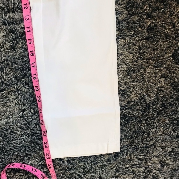 Jessica London White Jeans pants Stretch Size 12W New With Tags - Picture 9 of 15